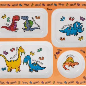 Lesser & Pavey Dinosaur Plate Tray, Melamine